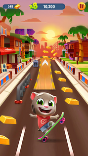 Talking Tom Gold Run - Screenshot 1