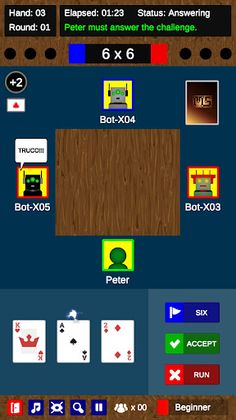 Truco - mineiro version - Screenshot 2