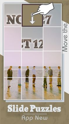 Move the Slide Puzzles NCT127 - Screenshot 3