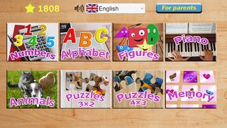 Educational jigsaw puzzles - Screenshot 1