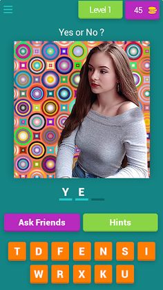 Beautifull Girl Trivia Picts - Screenshot 1