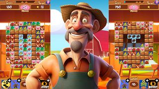 Farm Harvest Friends Match3 - Screenshot 1