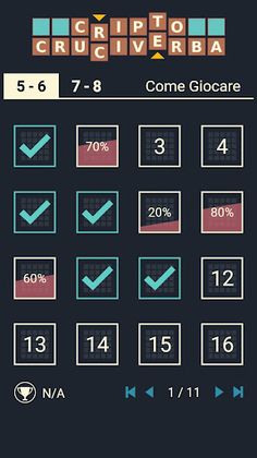Cruciverba Cripto - Screenshot 2