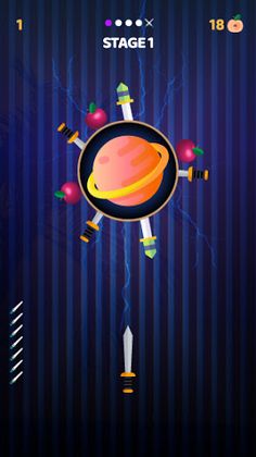 Knife Game - Knife Throw Pro - Screenshot 2