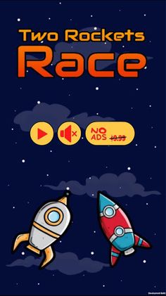 Two Rockets Race - Screenshot 1
