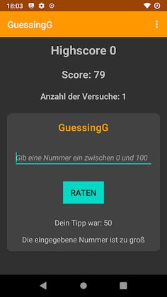 GuessingG - Screenshot 2