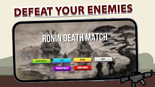 Ronin Death Match | 2D Shooter - Screenshot 1