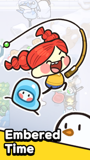 Embered Time: Cute Idle Tycoon - Screenshot 2
