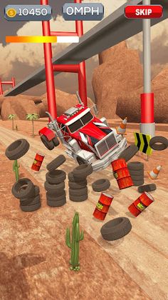 Real Stunt Truck Ramp Jumping - Screenshot 4