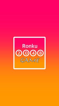 Ronku 2048 Game - Screenshot 1