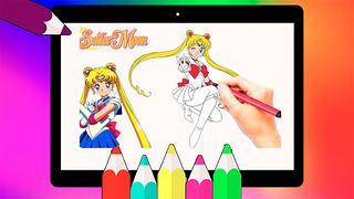 Sailor man coloring book - Screenshot 1