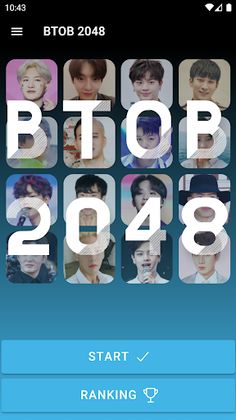 BTOB 2048 Game - Screenshot 2