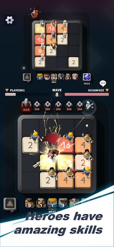 2048 Heroes - Screenshot 3