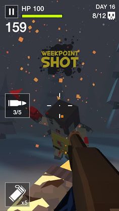 Cube Killer Zombie HD - FPS Su - Screenshot 3