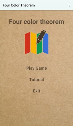 Four Color Theorem - Screenshot 1