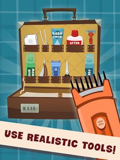Crazy Shaving Barber Salon - Screenshot 3