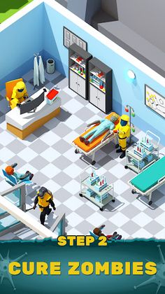 Zombie Hospital - Idle Tycoon - Screenshot 2