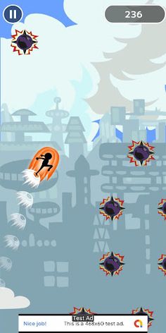 Stickman jump jump - Screenshot 1