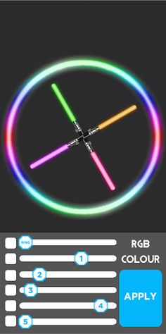 Electric fan light sword saber - Screenshot 3