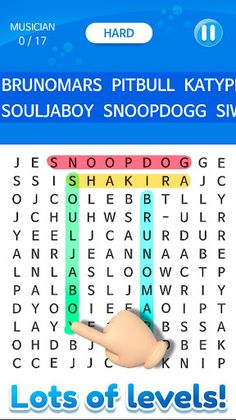 Word Search - Connect letters - Screenshot 3