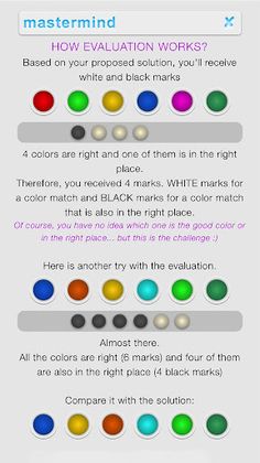 Mastermind - Break the code - Screenshot 3
