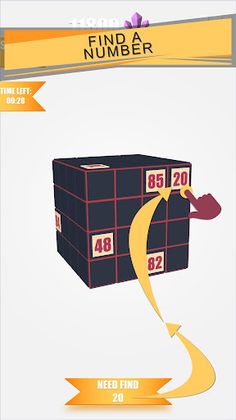 Search Number Puzzle 3D - Find - Screenshot 2