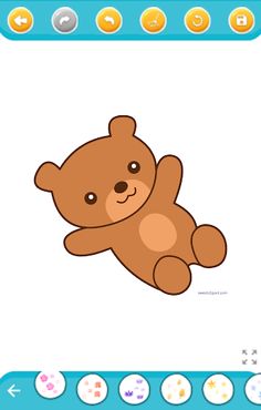 super bear - coloring book - Screenshot 2