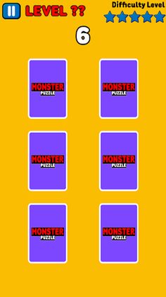 Monster puzzle card - Screenshot 2