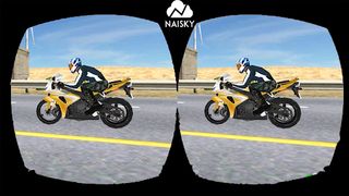 VR Traffic Bike Racer 360 - Screenshot 2