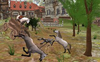 Wild Horse Family Fight Game - Screenshot 2