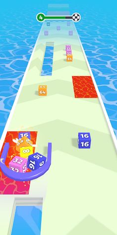 Grab & Merge: 2048 3D merge ga - Screenshot 4