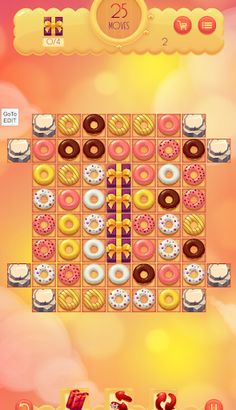 Donut Match 3 - Screenshot 2