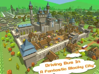 Coach Bus Craft City Driving - Screenshot 1