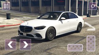 Mercedes S500: Taxi & Parking - Screenshot 2