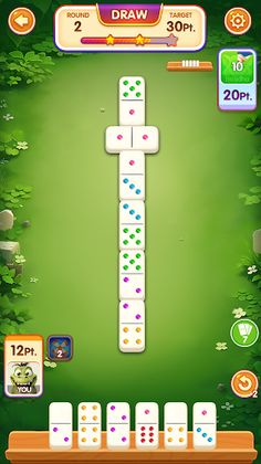 Domino Rush - Saga Board Game - Screenshot 1