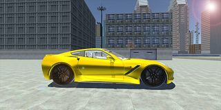 C7 Drift Simulator Game - Screenshot 3