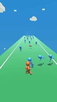 Rugby Runner Game :simple game - Screenshot 2