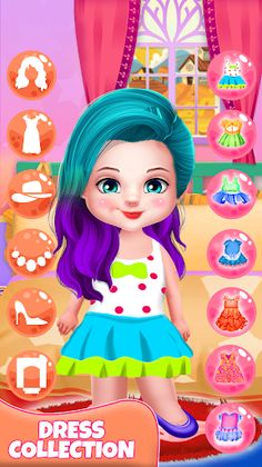Chic Baby Girl Dress Up Games - Screenshot 1