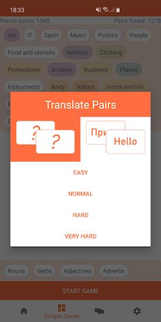 Translate Pairs - Screenshot 4
