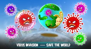 Virus War Shooting Game - Screenshot 1