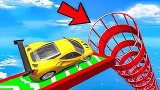 GT Car Stunt Racing Mega Ramps - Screenshot 1
