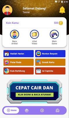 Penghasil Saldo Dana Mudah - Screenshot 1