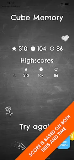 Cube Memory - Screenshot 2