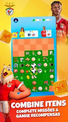 Benfica Football Merge - Screenshot 2