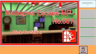 Escape Game - Madogiwa Escape - Screenshot 1