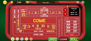 Craps - Vegas Craps Dice Game - Screenshot 3