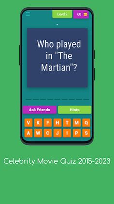 CELEBRITY: MOVIE QUIZ - Screenshot 3