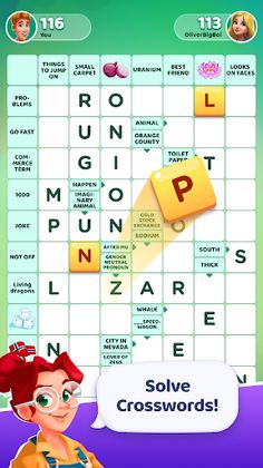 CrossSwap! Crossword Puzzles - Screenshot 1