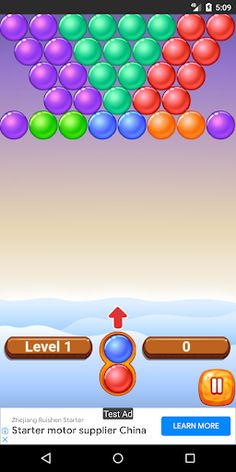 Sky Bubble Shooter - Screenshot 2