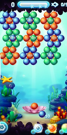 Sea Bubble Shooter - Screenshot 1